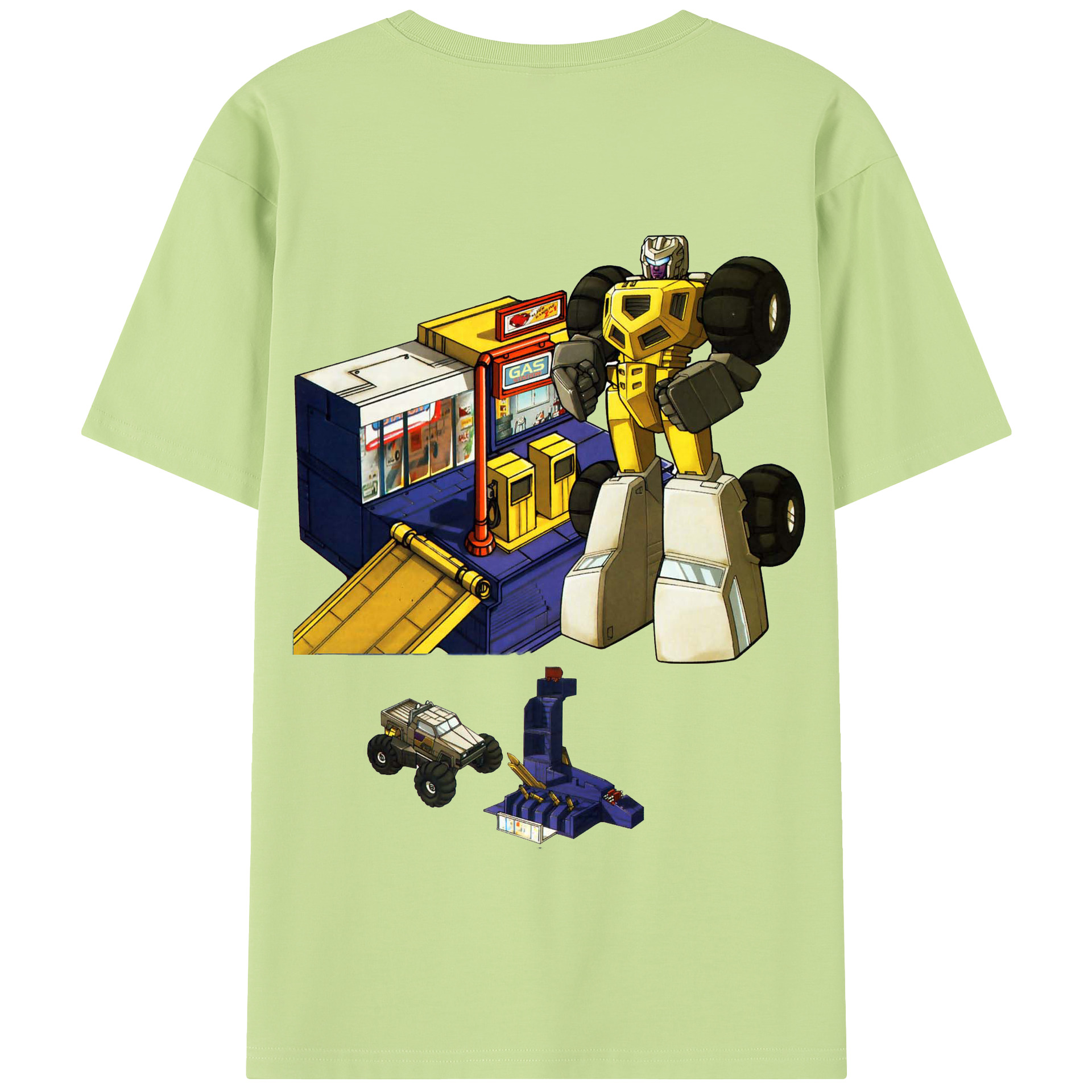 （画像用）  綿100％半袖Tシャツ（背面プリント）
